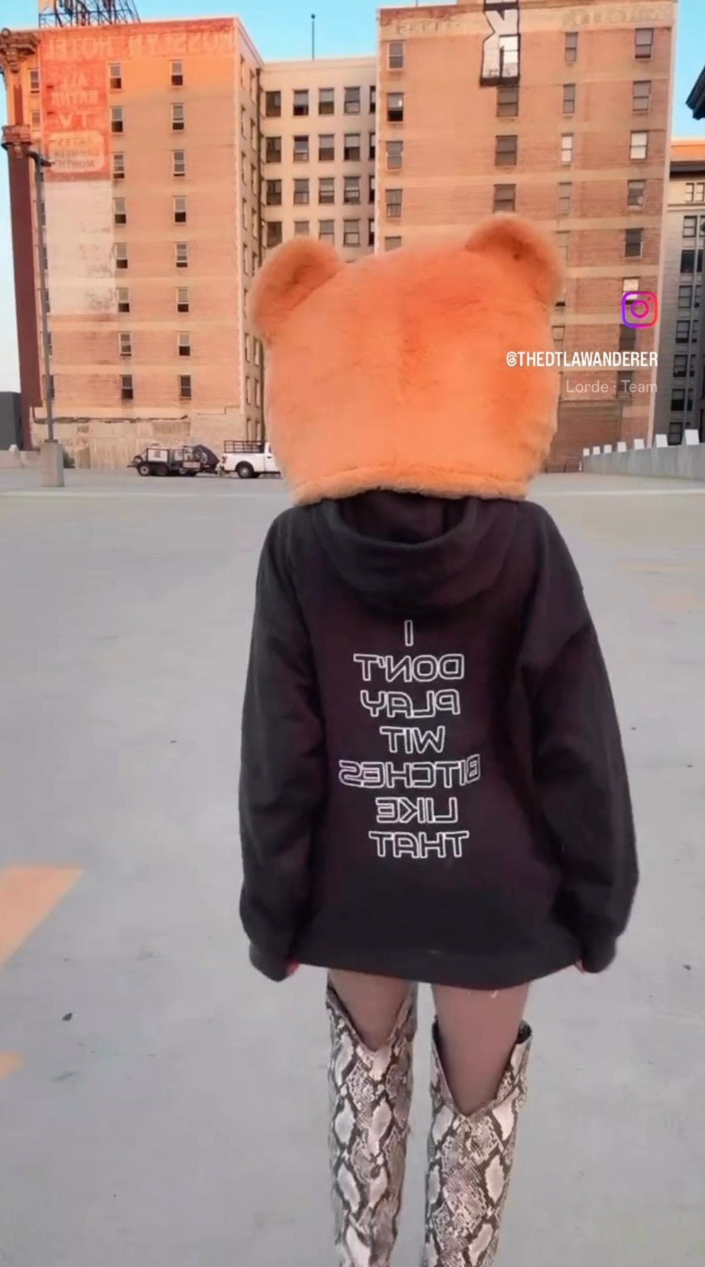 I Don’t Play Wit B’s Unisex Hoodie